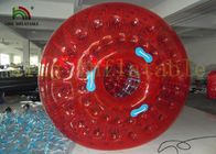 el PVC/TPU de 1.0m m grandes explota el juguete que camina del agua, los 2.8m largos * rodillo del rojo de 2,4 diámetros