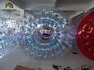 Paseo inflable emocionante de los juguetes del agua en la bola de rodillo del PVC transparente de 1.0m m
