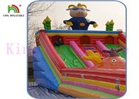 Explote la diapositiva seca de Gbond/la diapositiva inflable comercial con el juego Paradise de la gorila para los niños