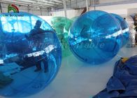El azul bola de /Water de la bola del agua del PVC o de TPU de 1,0 milímetros que caminaba con CE aprobó la bomba de aire