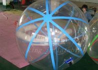 Bola inflable del agua durable del PVC/de PTU de las secuencias que camina coloridas por la soldadora del aire caliente