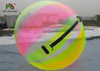 Paseo inflable de la bola colorida del agua en fuerte de la bola del agua weled para la diversión del agua