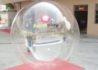 Paseo inflable transparente en bola que camina del agua de la bola del agua 2 PVC del diámetro 0.8m m de m