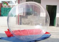 La aguamarina inflable clara del diámetro del PVC los 2m riega las soldaduras/YKK-cremallera de la bola Niza de Japón