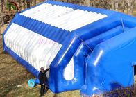 Color blanco/azul del PVC de la tienda inflable gigante al aire libre durable del acontecimiento