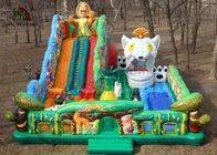 Parque de atracciones inflable del tema de la selva de los niños con 2 años de garantía