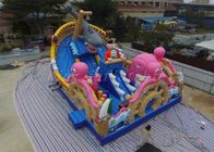 El PVC multicolor explota el parque combinado del mundo del océano del patio del juego para la diversión