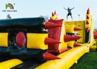Juegos inflables de los deportes EN14960/carrera de obstáculos inflable con el ventilador del CE