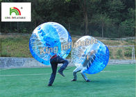 bola transparente de la burbuja de la bola de parachoques inflable del PVC de 1.0m m para los partidos de fútbol