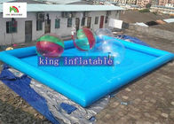 piscinas inflables de la lona del PVC de 12 de x 8 x de 0.65m m unti-rotas