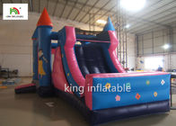 Princesa School Inflatable Jumping Castle para la actividad al aire libre Oxford de las muchachas