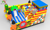 Modelo de salto inflable del robot del castillo de los niños con la diapositiva garantía de 2 años