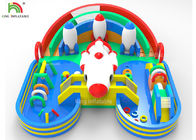Parque temático inflable de la nave espacial del parque del niño para el alquiler comercial del partido de la diversión