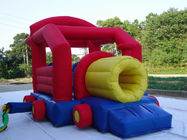 Lona comercial del PVC de Mini Bounce Houses With Slide del castillo inflable de los niños