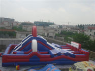 Parque de atracciones inflable gigante comercial/obstáculo inflable combinado con la diapositiva