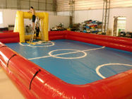 patio inflable del fútbol del PVC de 0.55m m/juegos de los deportes/diversión inflables del deporte