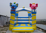 Tipo castillo inflable del elefante/castillo animoso de salto del castillo de la lona del PVC para los niños