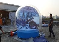 Bola de nieve publicitaria inflable de la lona del PVC de los productos del festival los 2.5m