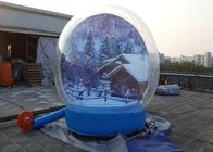Bola de nieve publicitaria inflable de la lona del PVC de los productos del festival los 2.5m