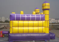 Castillo animoso comercial de salto inflable de la lona del castillo/PVC de la forma cuadrada