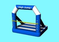 Salto de altura inflable de juegos de los deportes de la lona del PVC de 0.55M M para el ejercicio de la familia