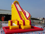 Tobogán acuático inflable de los niños al aire libre con los juegos del parque del agua de la lona de la piscina/PVC
