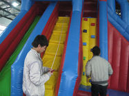 Parque inflable del agua de los niños al aire libre con la diapositiva/la lona inflable del PVC del tobogán acuático