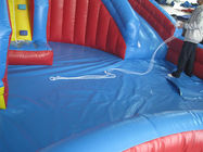 Parque inflable del agua de los niños al aire libre con la diapositiva/la lona inflable del PVC del tobogán acuático