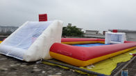 Juegos inflables de los deportes de Standar/lona del PVC del campo de fútbol 0.55m m de la lona