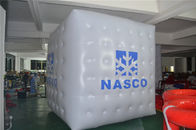 los productos inflables de la publicidad del cubo del PVC de 0.2m m/explotan la tienda con la impresión del logotipo