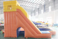 Piscina de los niños 0.90m m Plato Inflatable Water Slide With