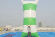 almohada de salto inflable del PVC de 0.9m m para los parques al aire libre del agua