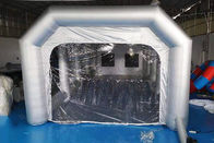 Garaje inflable al aire libre transparente de la tienda de la burbuja de la cápsula del coche