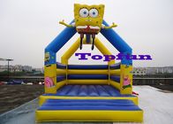 El trampolín inflable con SpongeBob Squarepants para los niños va de fiesta/castillo de salto