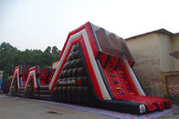 Juegos inflables al aire libre de encargo de la carrera de obstáculos 5K para los adultos