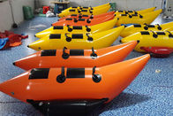 Barcos de pesca inflables modificados para requisitos particulares del PVC de la resistencia de fuego para el parque al aire libre del agua
