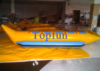 Transportando el esquí acuático inflable del barco en balsa de plátano con el deporte acuático del barco de la velocidad/de plátano esquíe