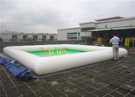 Piscina de agua inflable verde clara/blanca de m del color 7 x 7, piscina inflable 0,65