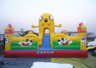 Lona inflable modificada para requisitos particulares del PVC del parque de atracciones 0.55m m para los niños