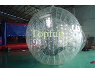 Bola inflable del PVC/de TPU Zorbing en tierra con 3 metros del diámetro