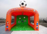 Baloncesto inflable modificado para requisitos particulares de la lona del PVC del campo de fútbol para la diversión