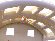 Lona inflable del PVC de la tienda 0.9m m del marco de la estructura hermética fuerte simple del tubo