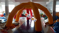 Tienda inflable del acontecimiento del marco del PVC de las piernas herméticas del tubo para el refugio de la playa/del coche
