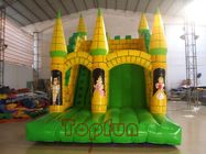 El castillo de salto inflable del maíz del oro, resbala el castillo hermoso de la lona del PVC de 0.55m m