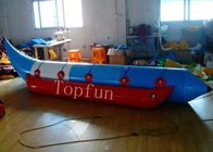 barco de plátano inflable de los barcos de la pesca con mosca de la lona del PVC de 0.9m m para el esquí del jet