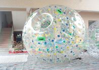 PVC colorido de encargo/TPU de la bola inflable de Zorb de los niños/de los adultos con el arnés
