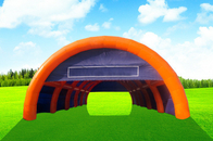 Tienda inflable arqueada grande de la carpa del acontecimiento con la entrada del túnel