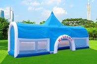 Tienda inflable grande azul del acontecimiento del PVC para la publicidad comercial