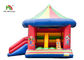 3 In 1 5.2 x 6.9m Blow Up Jumping Castle With Arch And Roof / Kids Inflatable Jumping Slide
