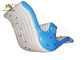 Blue 5 * 2.5m Inflatable Rocker Slide / Water Park Toys For Commercial Rental